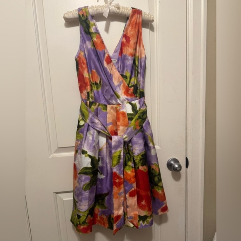 EVA PICONE Floral dress Size 10 - Picture 12 of 12